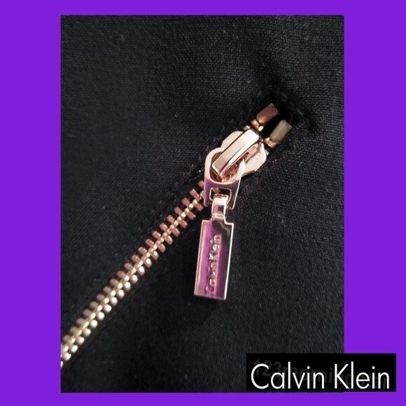 Calvin Klein NEW Quiet Luxury Wool Blend Open-front Sweater-coat Jacket XL - Picture 8 of 11